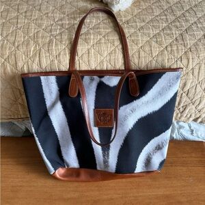 Barrington Savannah tote bag with patch